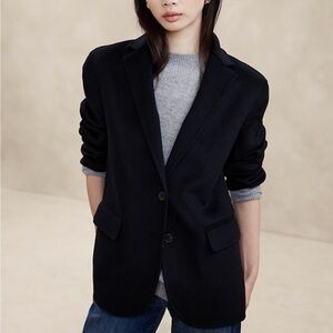 Banana Republic NWT Navy Blue Oversized Blazer